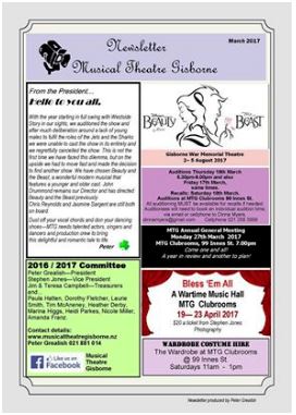Newsletter Mar 2017